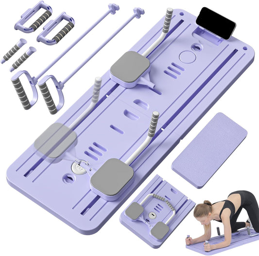 Mertivo Foldable Pilates Reformer Board Purple